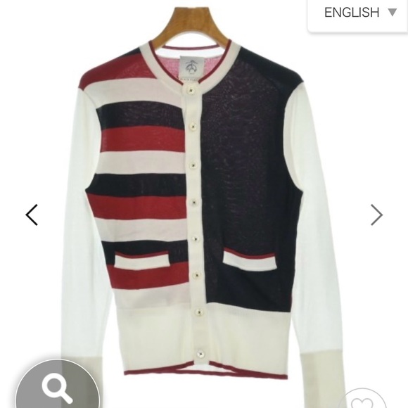 Like new Brooks Brothers Black Fleece cardigan